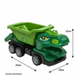 Carrinho Controle Remoto Mega Truck Dinossauro - Polibrinq