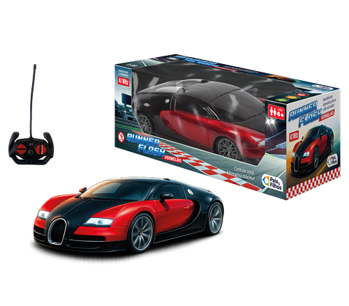 Carrinho de Controle Runner Flash Vermelho - Pais e Filhos