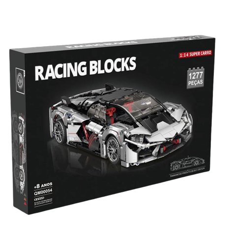 Racing Blocks - Carro Esportivo Escala 1:10 - Yes Toys