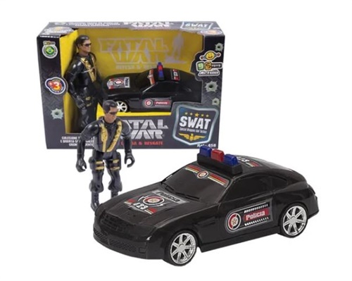 Carrinho New Fatal War Swat- BS