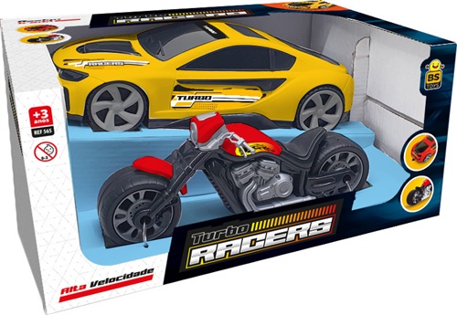 Carrinho Turbo Racers - BS Toys