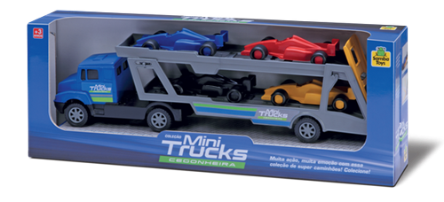 Cegonheira Mini Truck Fórmula - Samba Toys