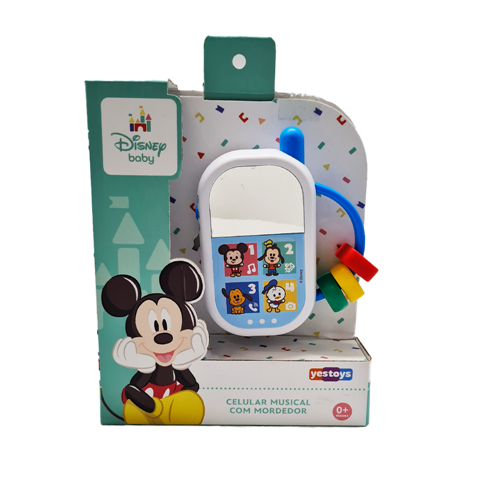 Celular Musical com Mordedor - Disney Baby - Yes Toys