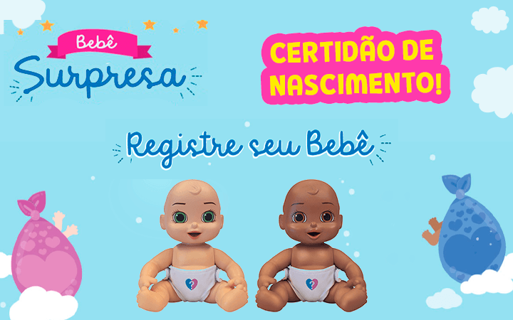 Certidão de Nascimento do Bebê Surpresa