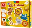 Coleção Pop - Kit Pintura Safari - Brincadeira de Criança