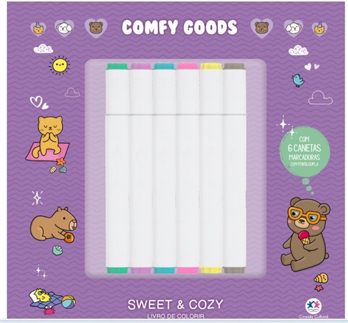Comfy Goods Com Canetinhas - Sweet And Cozy - Magic Kids