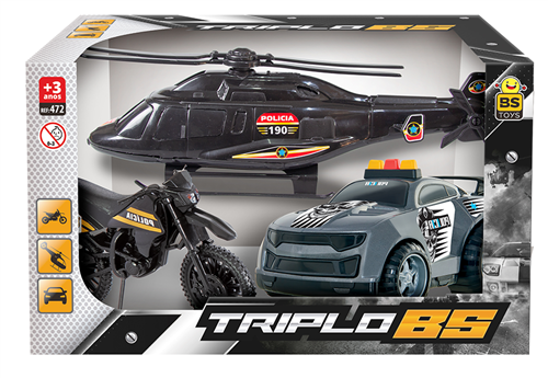 Conjunto Triplo BS - BS Toys
