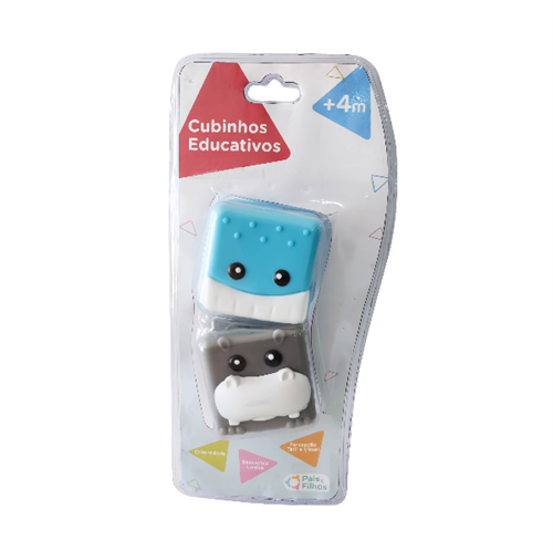 Cubinhos Educativos Blister - Pais e Filhos