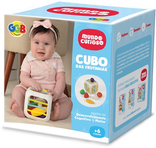 Cubo das Frutinhas - GGB Brinquedos