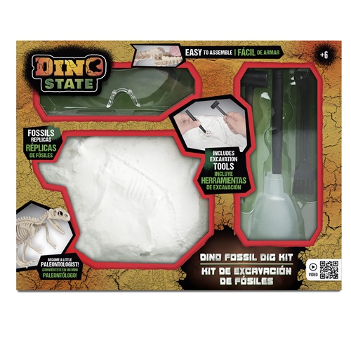 Dino Fóssil Kit de Escavação 7 Peças - Yes Toys