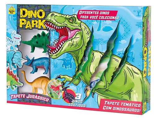 Dino Park Tapete Jurássico - Samba Toys
