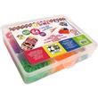 Ezbandz Caixa Organizadora com 600 Elásticos para Pulseiras - I9 Brinquedos