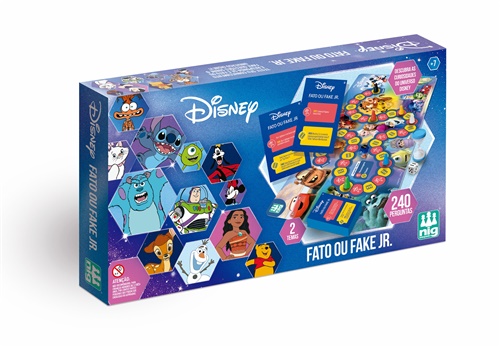 Fato ou Fake Jr. - Disney - Nig Brinquedos