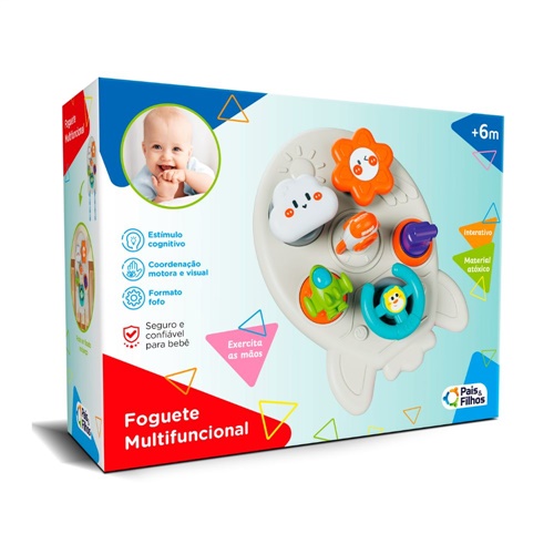 Foguete Multifuncional Interativo - Pais e Filhos