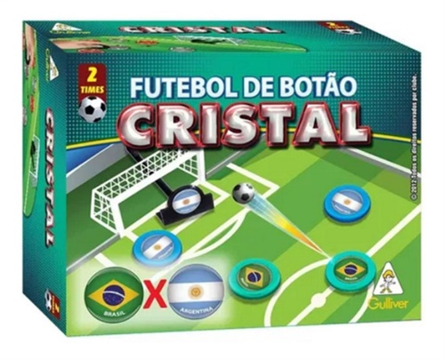 Futebol de Botão Cristal Brasil x Argentina - Gulliver