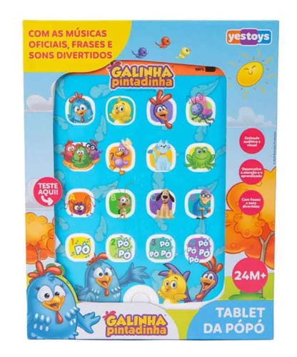 Galinha Pintadinha - Tablet da Popó - Yes Toys