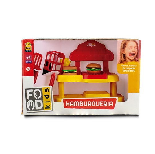 Hamburgueria Food Kids - BS Toys