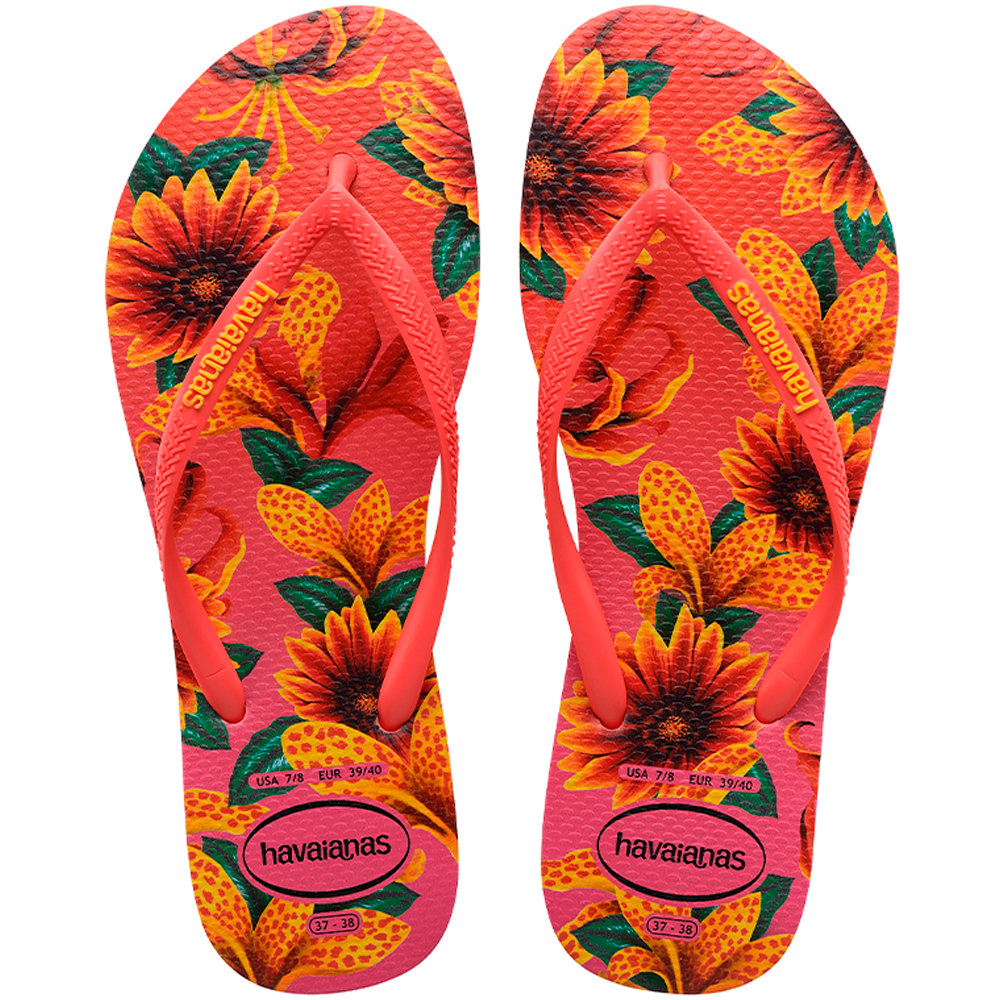 floral havaianas