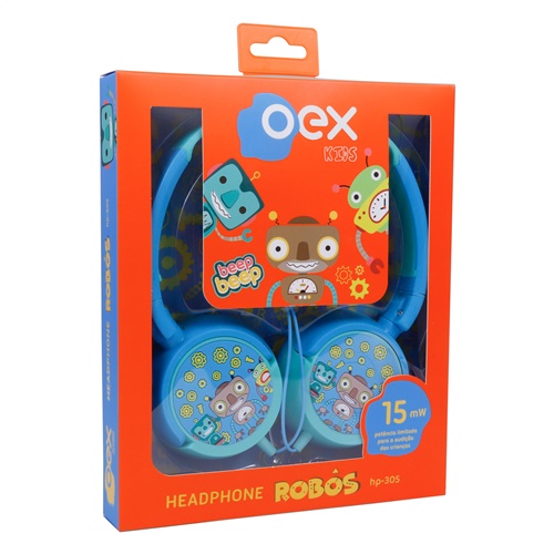 Headphone Robôs - OEX
