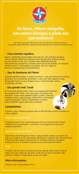 INFORME: De férias, Falcon mergulha, luta contra inimigos e pilota seu jipe exclusivo!