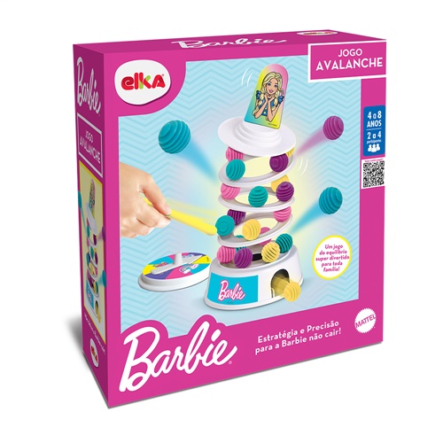 Jogo Avalanche Barbie - Elka