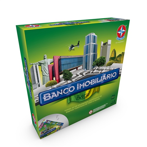 Jogo Banco Imobiliário com aplicativo - Estrela - Estrela