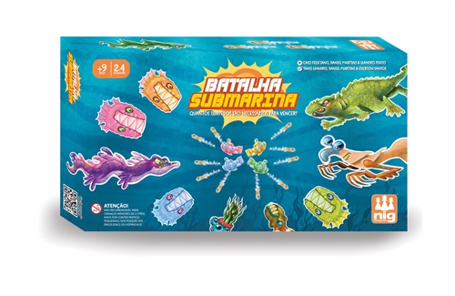Jogo Batalha Submarina - Nig Brinquedos