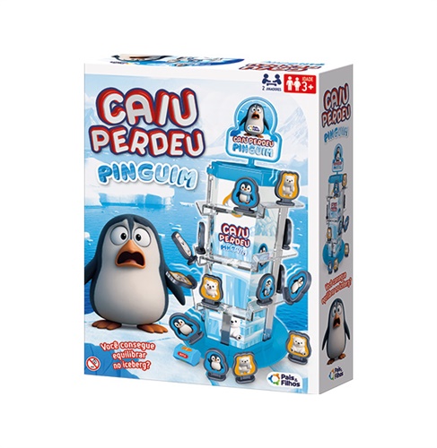Jogo Caiu Perdeu Pinguim - Pais e Filhos