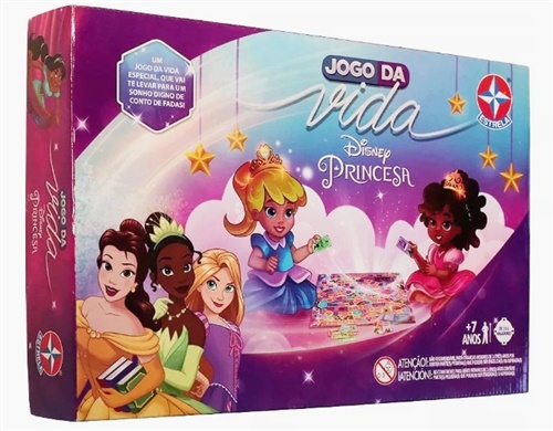 Jogo da Vida Princesas Disney - Estrela