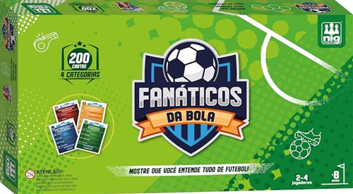 Jogo Fanáticos Da Bola - Nig Brinquedos