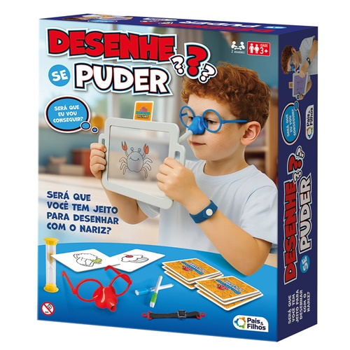 Jogo Desenhe se Puder - Pais e Filhos