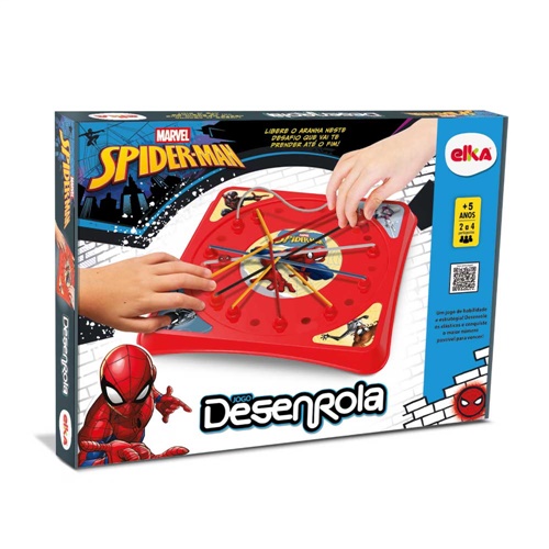 Jogo Desenrola Spiderman - Elka