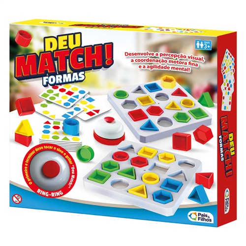 Jogo Deu Match! Formas - Pais e Filhos