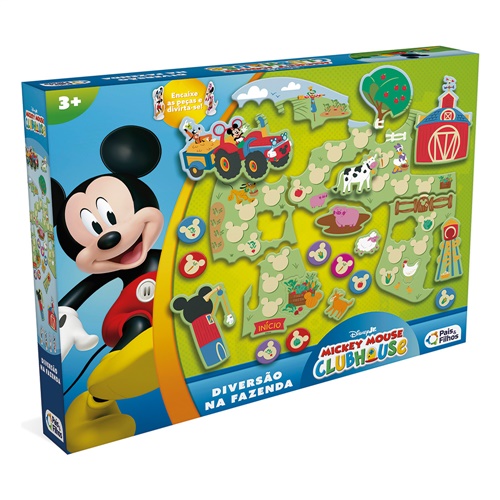 Jogo Diversão na Fazenda Mickey - Pais e Filhos