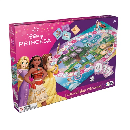 Jogo Festival das Princesas Disney - Pais e Filhos