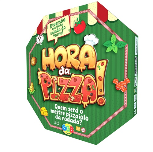 Jogo Hora da Pizza! - GGB Brinquedos