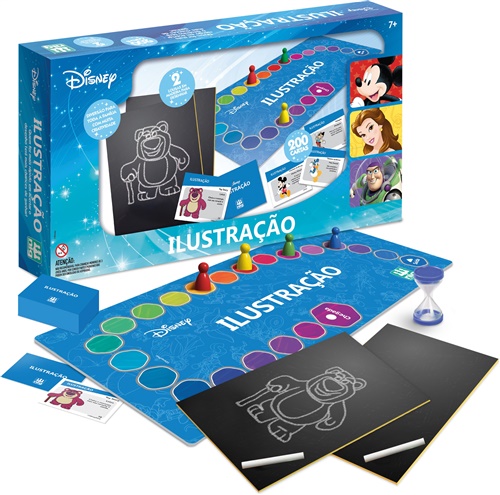 Jogo Ilustração Disney - Nig Brinquedos