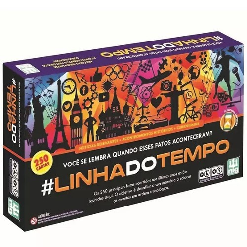 Jogo Linha do Tempo - Nig Brinquedos