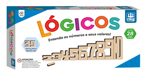 Jogo Lógicos - Nig Brinquedos