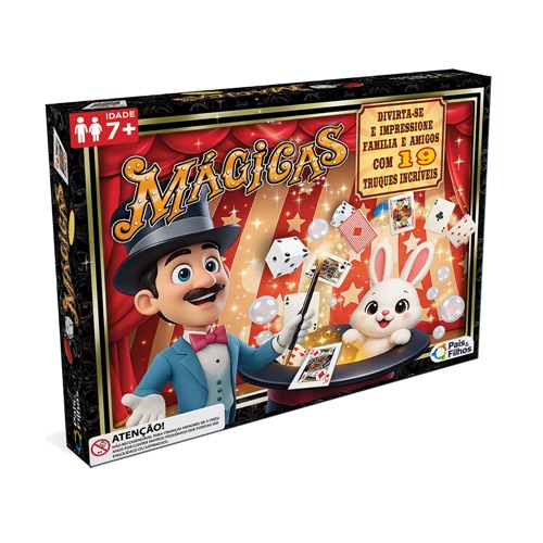 Jogo Mágicas - Super Jogos - Pais e Filhos