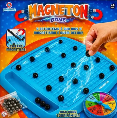 Jogo Magnético Magneton - Polibrinq