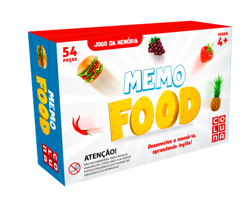 Jogo Memo Food Madeira - Coluna