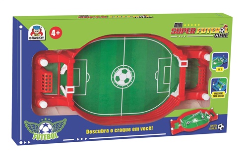 Jogo Mini Super Futebol Game - Braskit