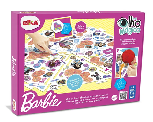 Jogo Olho Mágico da Barbie - Elka