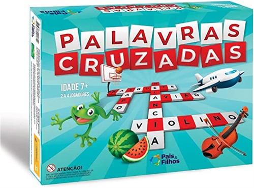 Jogo Palavras Cruzadas - Super Jogos - Pais e Filhos