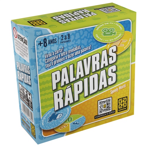 Jogo Palavras Rápidas - Grow