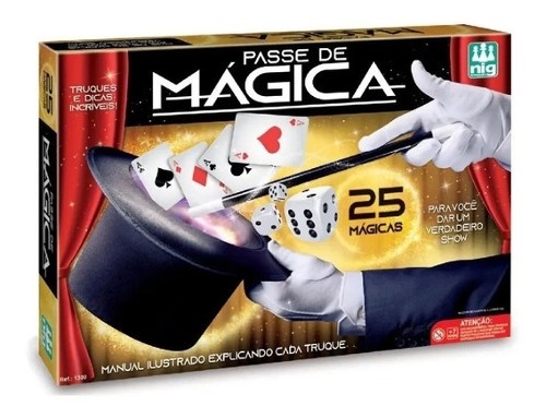 Jogo Passe de Mágicas 25 - Nig Brinquedos