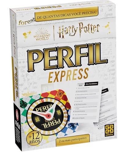 Jogo Perfil Express Harry Potter - Grow