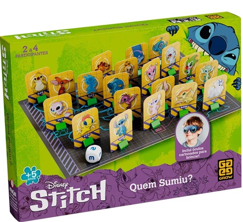 Jogo Quem Sumiu? Stitch - Grow