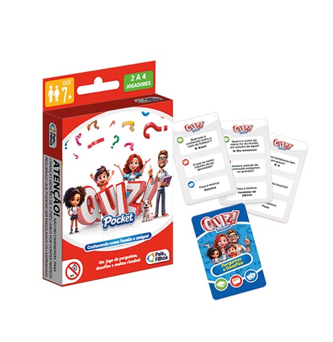 Jogo Quiz Pocket - Pais e Filhos